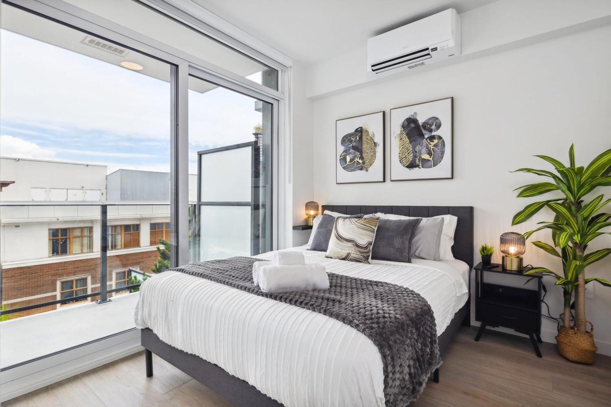 Brand New City Apt In Downtown Vancouver Eksteriør bilde